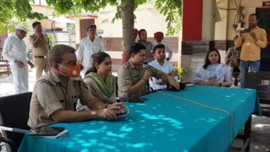 Juma prayers in Shamli DM SSP organized a meeting with religious leaders