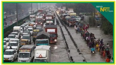 Photo of दिल्ली एनसीआर मे हुई भरी बारिश के कारण यातायात पर रोक