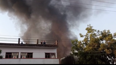 Photo of रजाई गद्दा के गोदाम में शॉर्ट सर्किट से लगी आग, हुआ सब कुछ खख।