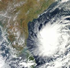 Thunderstorm in bay of bengal