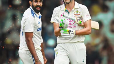 Bumrah and Sam Konstas