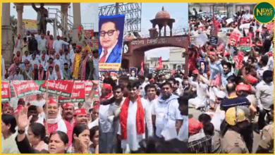 samajwadi-MP-ramjilal-suman-par-hamla-agra-meerut-varanasi-lucknow-protest