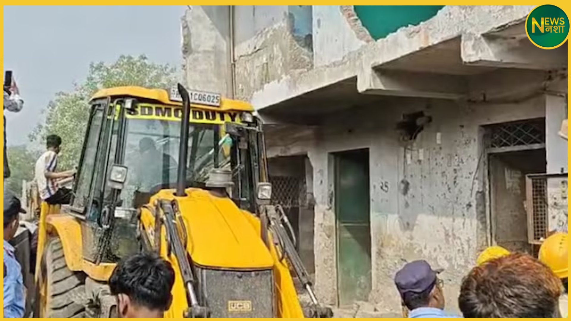 delhi-taimoor-nagar-bulldozer-action-illegal-construction-removed-bangladeshi-infiltration