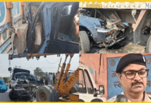 aligarh-police-van-accident-si-constable-gangster-dead-chikawati-bypass
