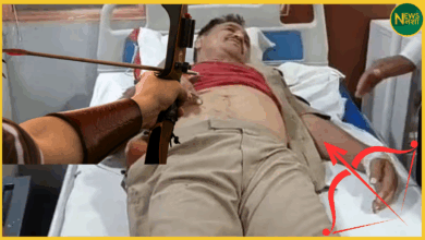 lucknow-cbi-office-asi-attack-bow-arrow