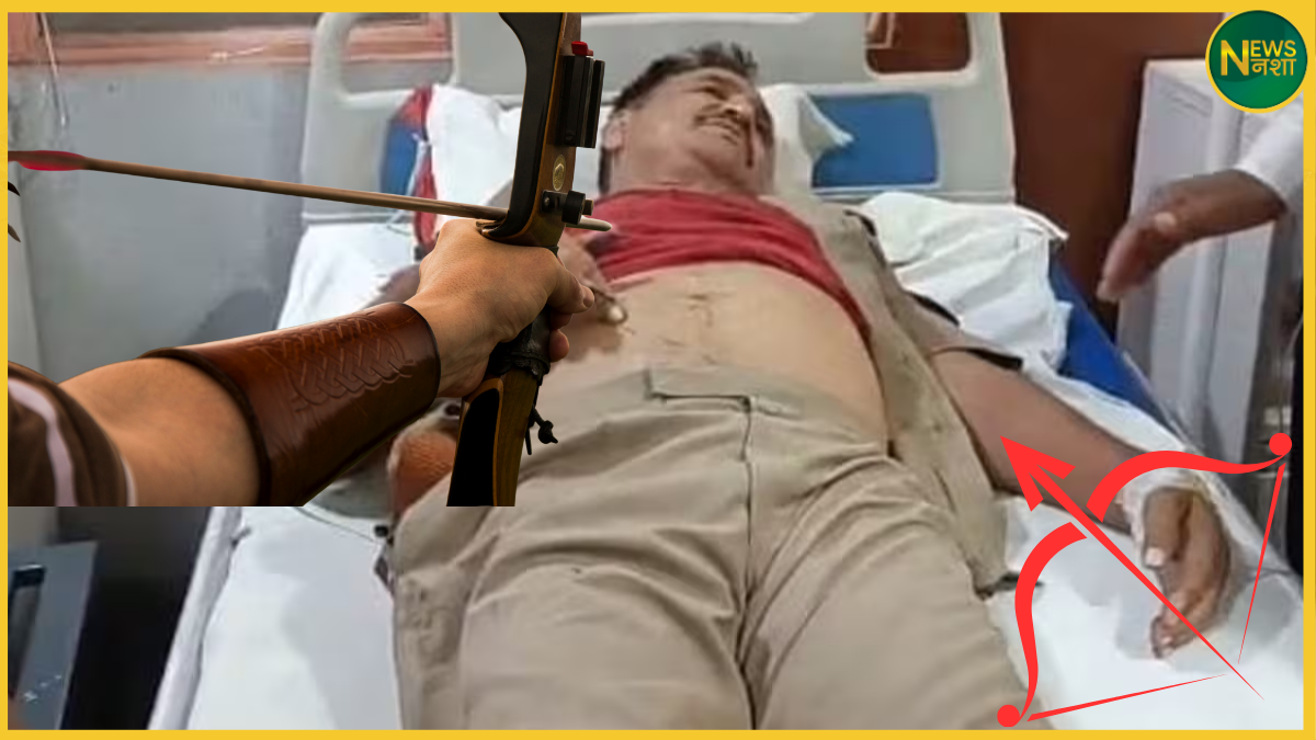 lucknow-cbi-office-asi-attack-bow-arrow