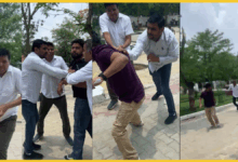 noida-lekhpal-thrashed-farmer-abused-after-he-went-for-his-land-related-complaint-video-surfaces-online