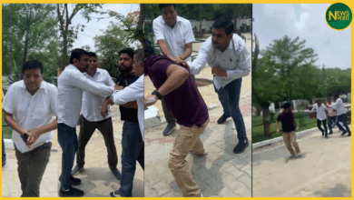 noida-lekhpal-thrashed-farmer-abused-after-he-went-for-his-land-related-complaint-video-surfaces-online