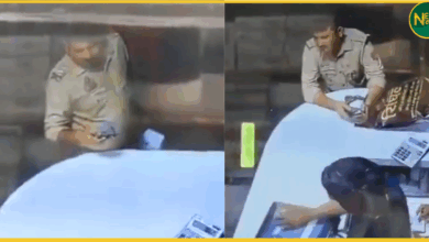 up-police-inspector-caught-stealing-clothes-ssp-action