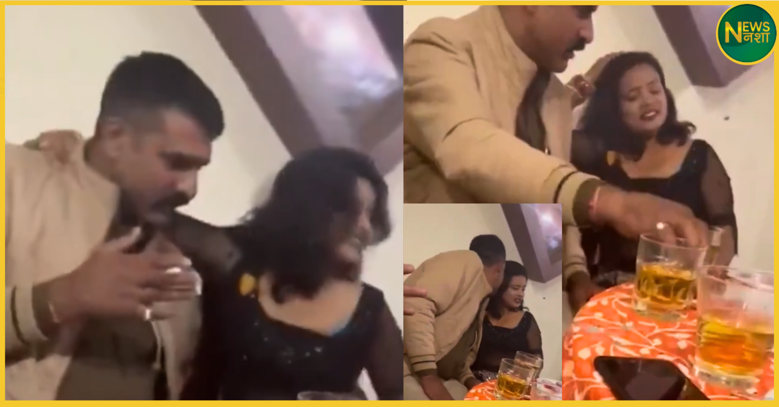 asi-abhimanyu-singh-bar-dancer-video-viral-jharkhand-palamu