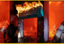 noida-sector-36-ac-blast-fire-night-incident-news-hindi