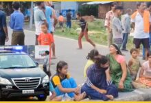 balrampur-police-jeep-accident-pankaj-jaiswal-death-villagers-protest