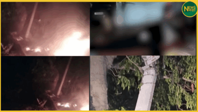 mathura-bike-accident-two-youths-burnt-alive-after-collision-with-electric-pole