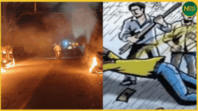 basti-dance-dispute-sticks-stones-2-vehicles-burnt-9-injured