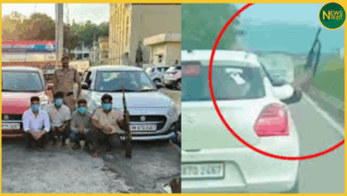 haryana-students-fake-gun-stunt-uttarakhand-highway-video
