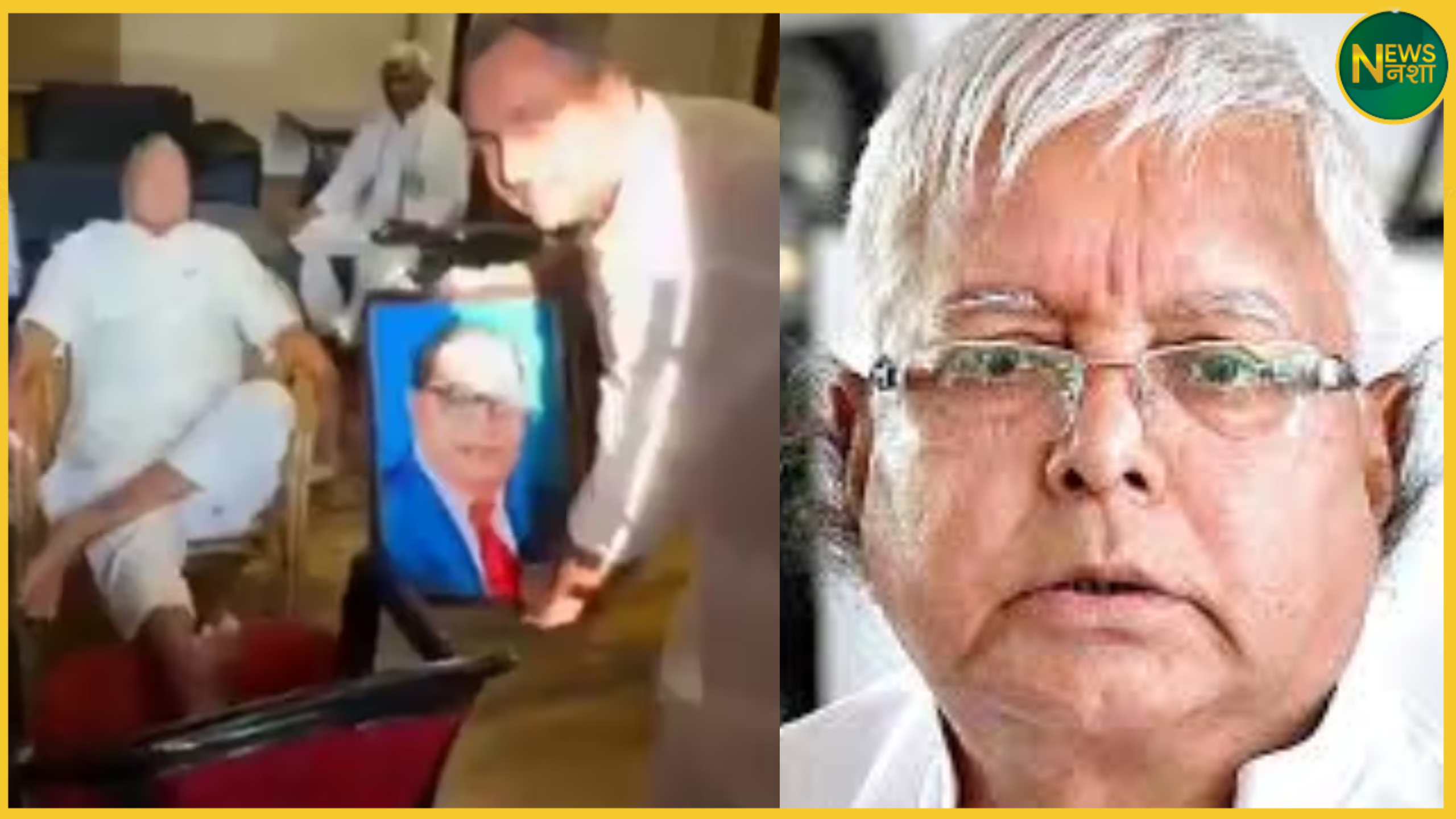lalu-ambedkar-birthday-video-controversy-political-uproar