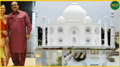 MP couple builds Taj Mahal, Burhanpur love story, Taj Mahal replica, Madhya Pradesh news, modern Taj Mahal, love symbol in Burhanpur,