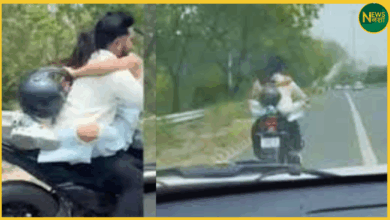 noida-yamuna-expressway-couple-bike-romance-53500-challan