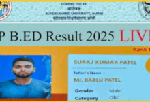 up-bed-result-2025-suraj-kumar-topper-merit-list-counselling-details