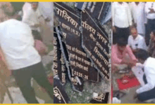 bina-shilanayas-patthar-vivad-upadhyaksh-ramakant-ne-todi-patthi