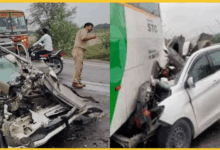 unnao-accident-sub-inspector-dead-6-injured-while-returning-from-rajasthan