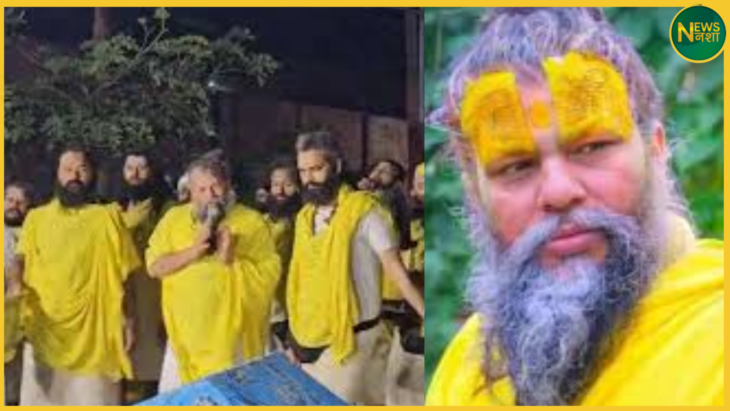 sant-premanand-ai-photo-controversy-vrindavan-ashram-warning-saints-reaction