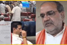 bjp-notice-to-mla-rajiv-pariksha-over-train-fight-case
