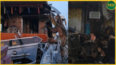 agra-lucknow-expressway-bus-truck-accident-3-dead-many-injured