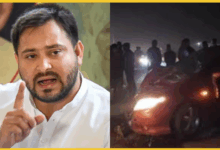 tejashwi-yadav-convoy-accident-truck-collision-bihar-news