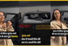 sunanda-sharma-jaguar-car-vandalised-in-london-bags-stolen
