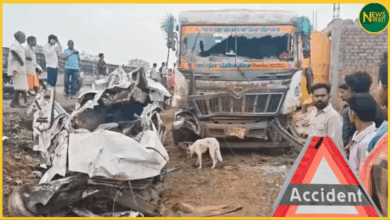 madhya-pradesh-jhabua-cement-truck-overturns-on-van-9-killed-of-same-family