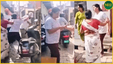 paan-singh-tomar-ki-natin-ne-je-ko-pita-viral-video-jhansi-news
