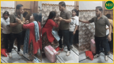 meerut-husband-caught-with-girlfriend-wife-viral-video