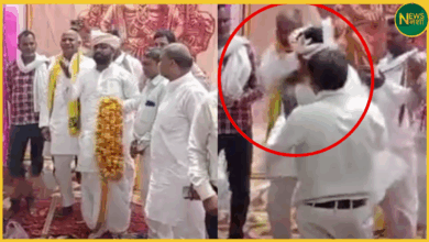mahendra-rajbhar-slap-attack-jaunpur-brijesh-rajbhar-controversy-viral-video