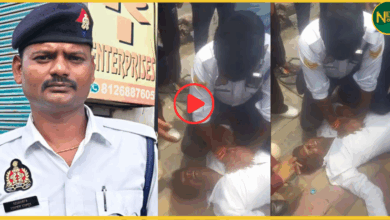 moradabad-railway-station-driver-heart-attack-cpr-traffic-police-saved-life