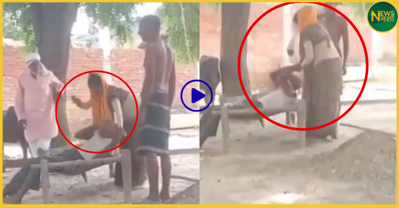 etawah-daughter-in-law-father-assault-father-in-law-viral-video