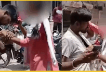 unnao-student-slaps-boy-on-road-for-harassment-video-goes-viral