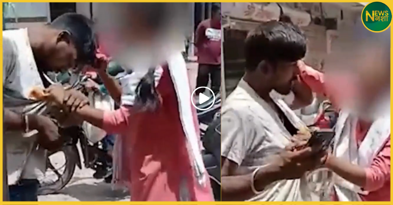 unnao-student-slaps-boy-on-road-for-harassment-video-goes-viral