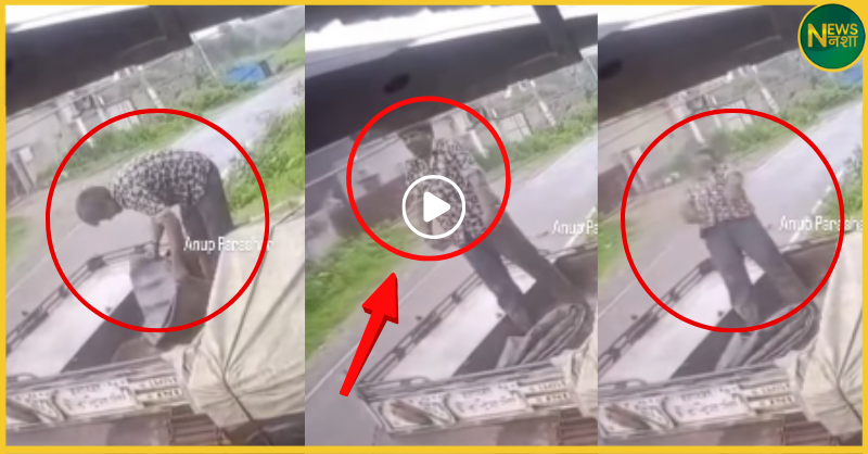 udaipur-electric-shock-truck-driver-dies-cctv-video-viral