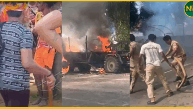 kanwariya-death-badaun-news-tractor-trolley-fire-violence