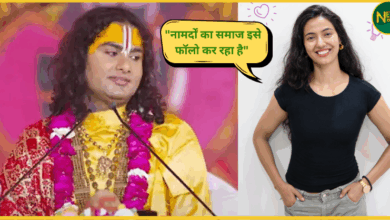 aniruddhacharya-viral-video-women-comment-khushboo-patani-response