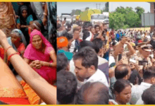 msc-chhatra-ki-hatya-parivaar-ne-kiya-highway-jam-varanasi-news