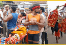 kanwar-par-thook-hungama-muzaffarnagar-mental-patient-on-run