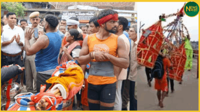 kanwar-par-thook-hungama-muzaffarnagar-mental-patient-on-run