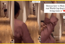shreyas-iyer-clean-bowled-by-mother-viral-video-punjab-kings
