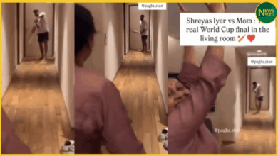 shreyas-iyer-clean-bowled-by-mother-viral-video-punjab-kings