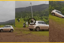/stunt-car-falls-table-point-maharashtra-video-viral