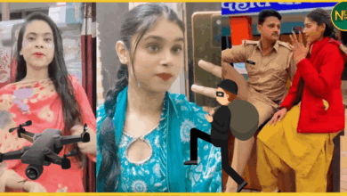 meerut-fake-drone-thief-video-two-female-youtubers-arrested