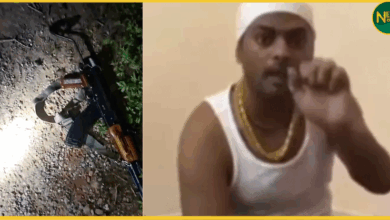 prayagraj-stf-encounter-4-lakh-rewarded-gangster-ashish-ranjan-aka-chhotu-killed-ak47-recovered