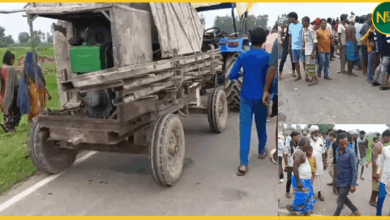 shravasti-road-accident-bike-tractor-trolley-four-dead-two-injured